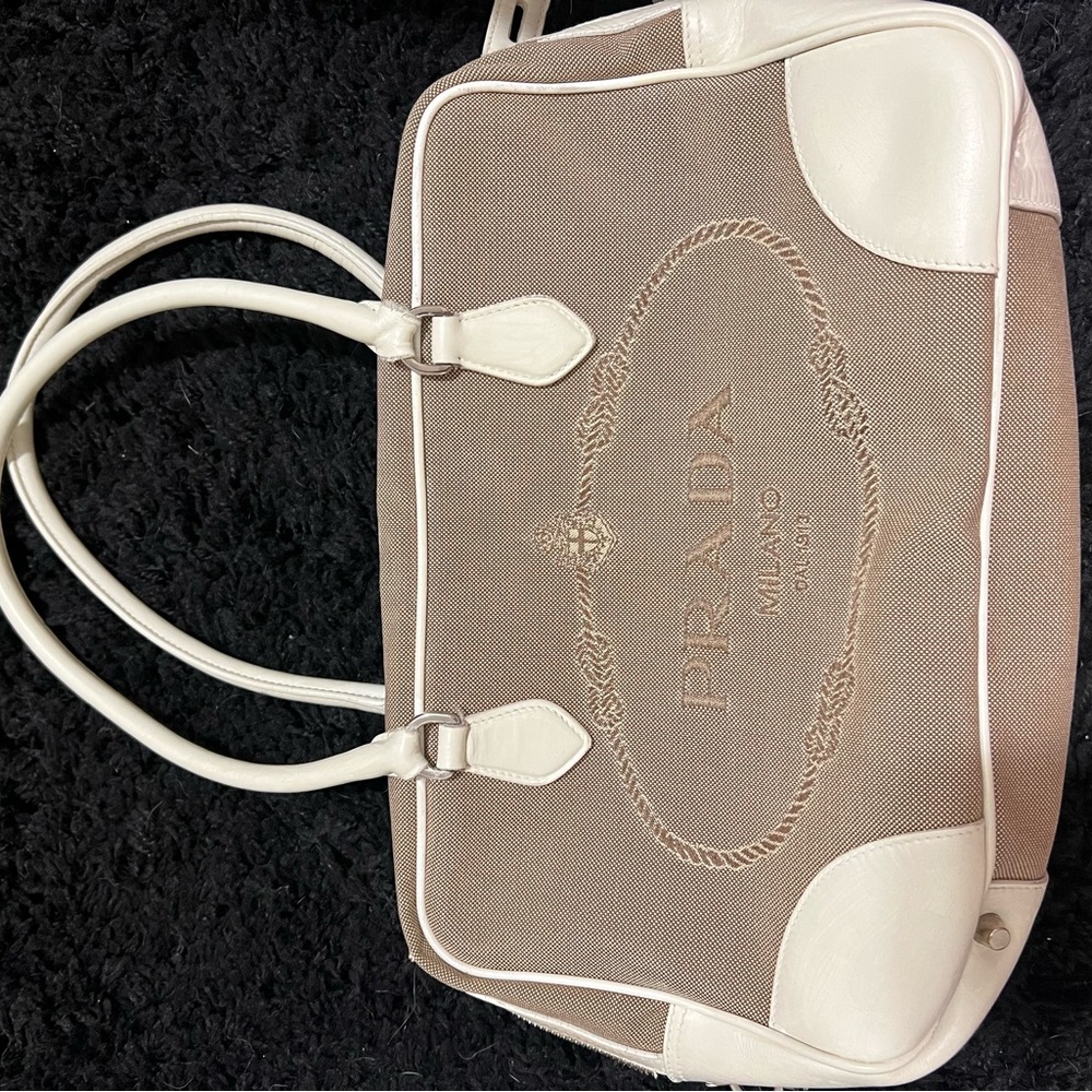 Prada Canapa shoulder bag- Authentic